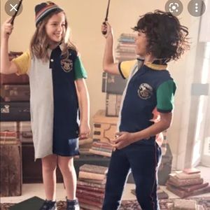 Mini Boden & Harry Potter collaboration polo dress.